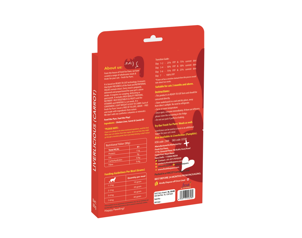 Liverlicious ( Liver & Carrot )