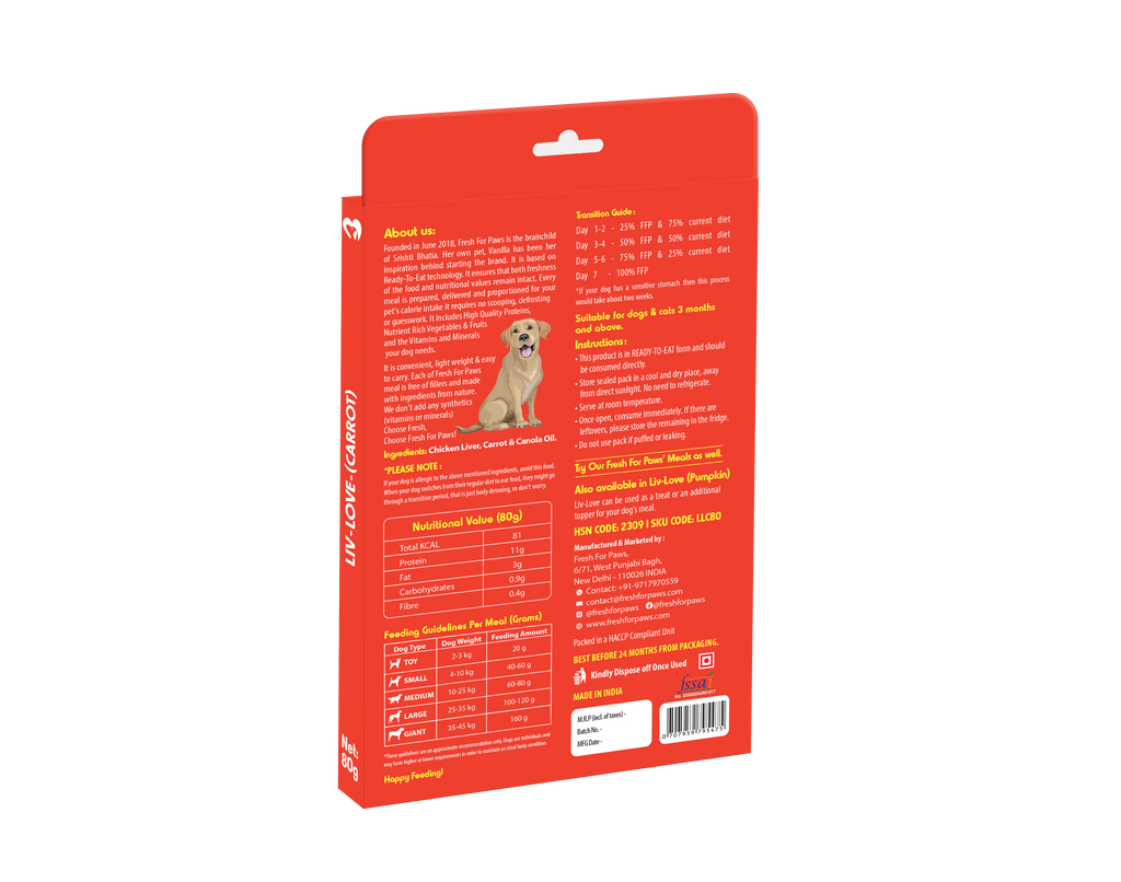 LIV-LOVE (liver & Carrot)